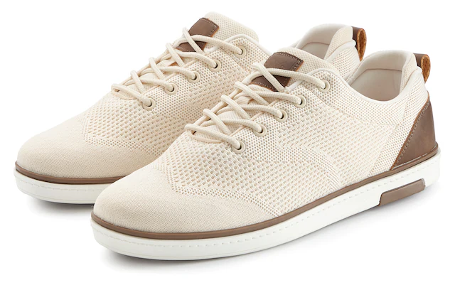 John Devin Sneaker »Schnürschuh, Freizeitschuh, Halbschuh, Schnürhalbschuh, Turnschuh« mit super leichter Sohle Unisex VEGAN