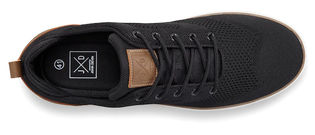 John Devin Sneaker »Schnürschuh, Freizeitschuh, Halbschuh, Schnürhalbschuh, Turnschuh« mit super leichter Sohle Unisex VEGAN