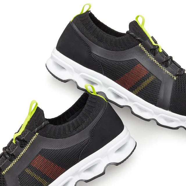 John Devin Sneaker »Schnürschuh, Freizeitschuh, Halbschuh, Schnürhalbschuh, Turnschuh« im sportiven Look mit leichter Sohle Unisex VEGAN