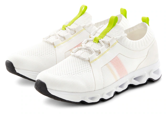 John Devin Sneaker »Schnürschuh, Freizeitschuh, Halbschuh, Schnürhalbschuh, Turnschuh« im sportiven Look mit leichter Sohle Unisex VEGAN