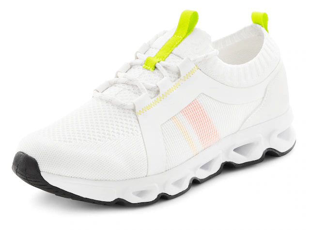 John Devin Sneaker »Schnürschuh, Freizeitschuh, Halbschuh, Schnürhalbschuh, Turnschuh« im sportiven Look mit leichter Sohle Unisex VEGAN