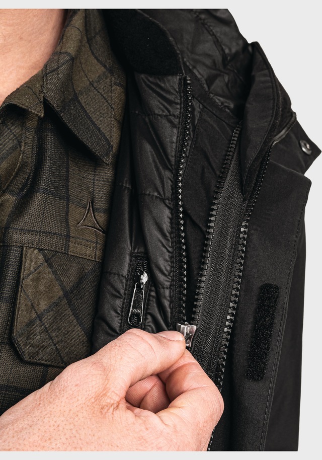 Schöffel Doppeljacke »3in1 Parka Barth M« mit Kapuze