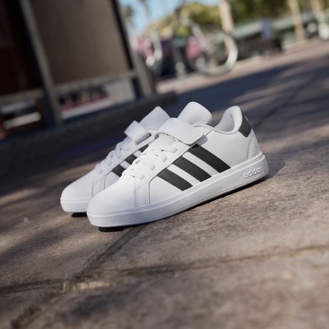 adidas Sportswear Sneaker »GRAND COURT 2.0 KIDS« mit Klettverschluss, für Kinder
