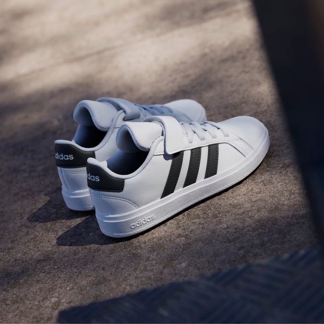 adidas Sportswear Sneaker »GRAND COURT 2.0 KIDS« mit Klettverschluss, für Kinder