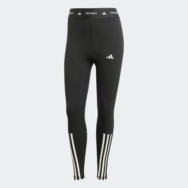 adidas Performance Trainingstights »TECHFIT 3-STREIFEN 7/8-LEGGINGS« mit Climacool® Technologie, in 7/8-Länge, eng anliegende Passform