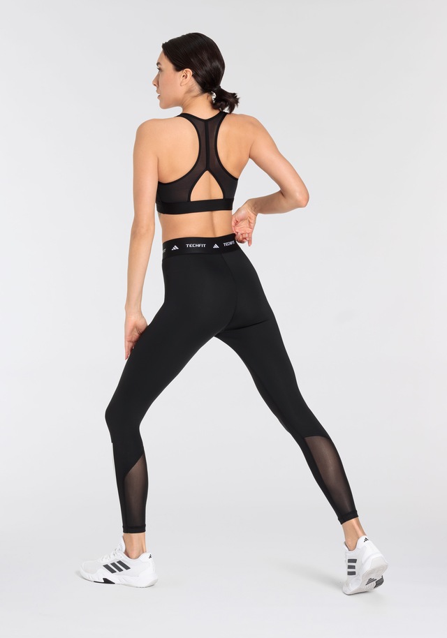 adidas Performance Trainingstights »TECHFIT 3-STREIFEN 7/8-LEGGINGS« mit Climacool® Technologie, in 7/8-Länge, eng anliegende Passform