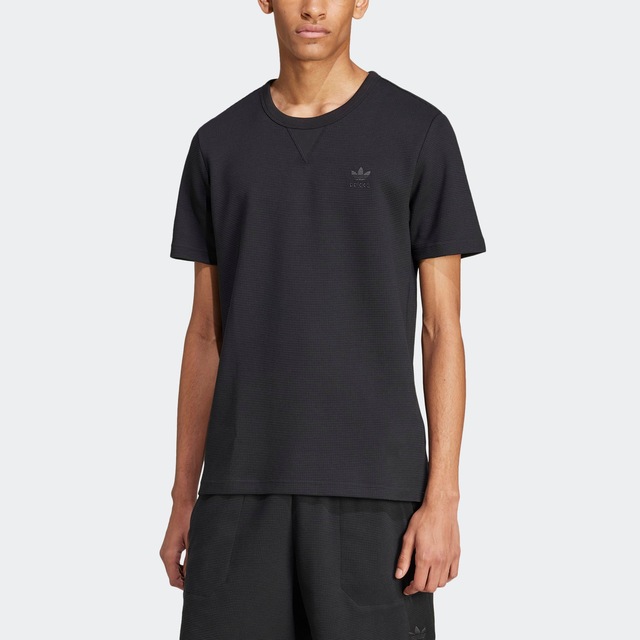 adidas Originals T-Shirt »TREFOIL ESSENTIALS WAFFLE« sportlicher Stil, reguläre Passform, für Laufen, mit Waffelstruktur