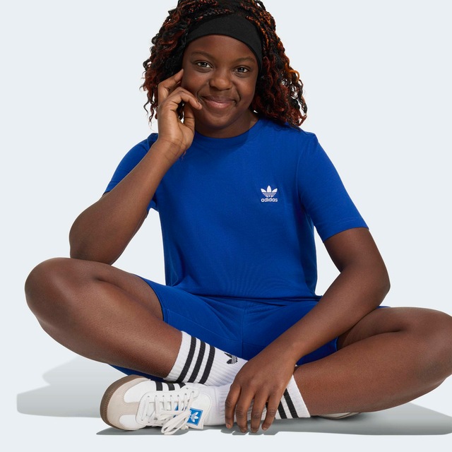 adidas Originals T-Shirt »TEE« für Kinder und Teens, mit gerippten Details, mit Rundhalsausschnitt