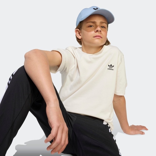 adidas Originals T-Shirt »TEE« für Kinder und Teens, mit gerippten Details, mit Rundhalsausschnitt