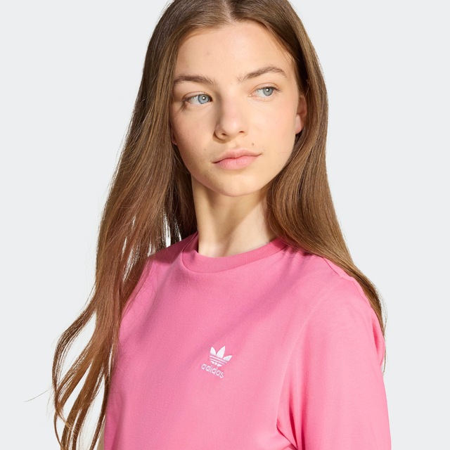 adidas Originals T-Shirt »TEE« für Kinder und Teens, mit gerippten Details, mit Rundhalsausschnitt