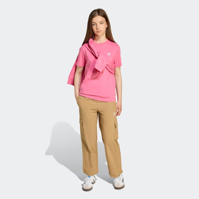 adidas Originals T-Shirt »TEE« für Kinder und Teens, mit gerippten Details, mit Rundhalsausschnitt