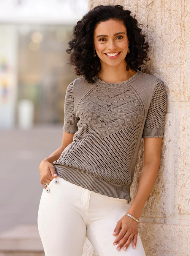 Inspirationen Ajourpullover »Pullover«