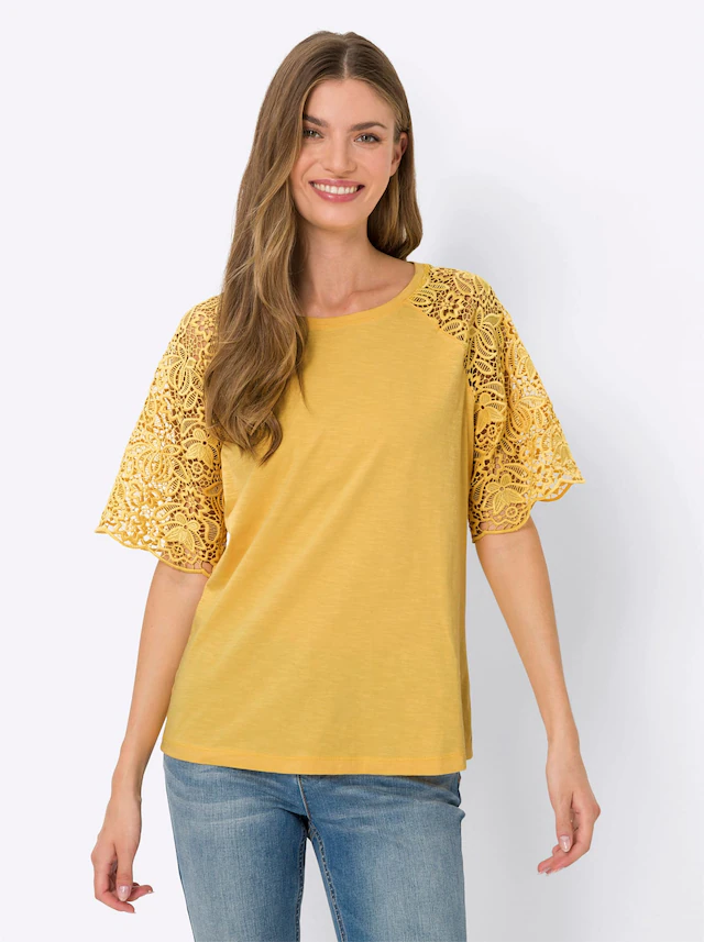 heine Spitzenshirt »Shirt« 1 tlg.