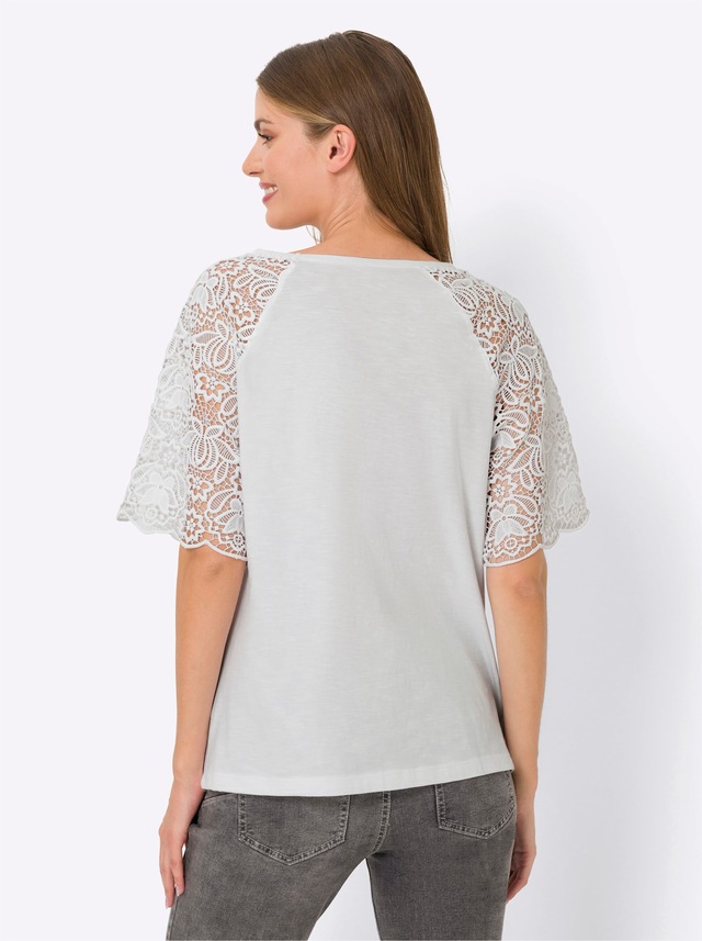 heine Spitzenshirt »Shirt« 1 tlg.