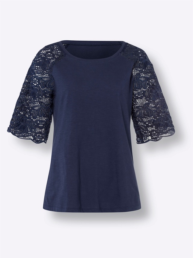 heine Spitzenshirt »Shirt« 1 tlg.