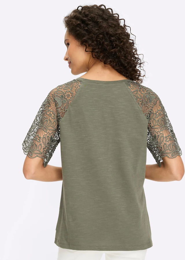 heine Spitzenshirt »Shirt« 1 tlg.
