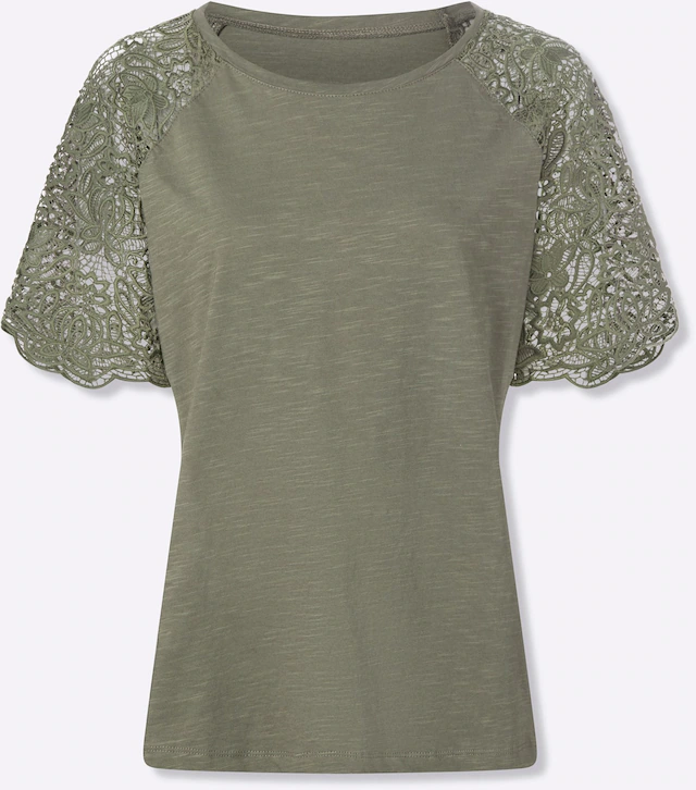 heine Spitzenshirt »Shirt« 1 tlg.