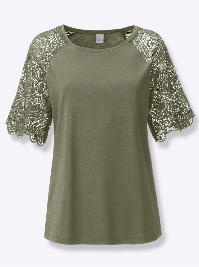 heine Spitzenshirt »Shirt« 1 tlg.