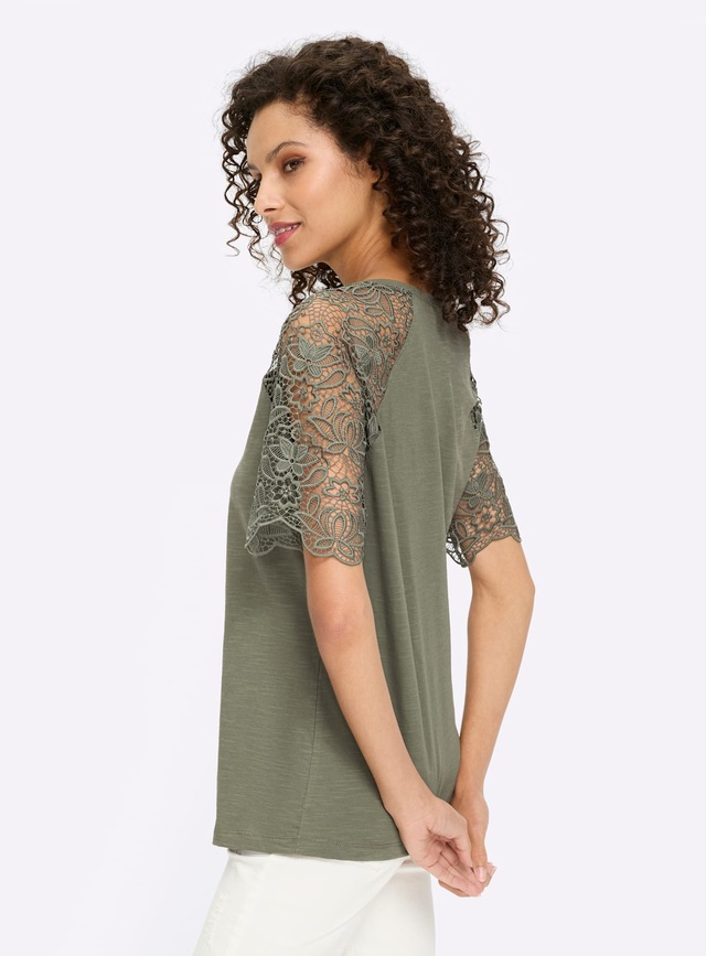 heine Spitzenshirt »Shirt« 1 tlg.