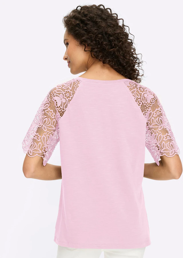 heine Spitzenshirt »Shirt« 1 tlg.