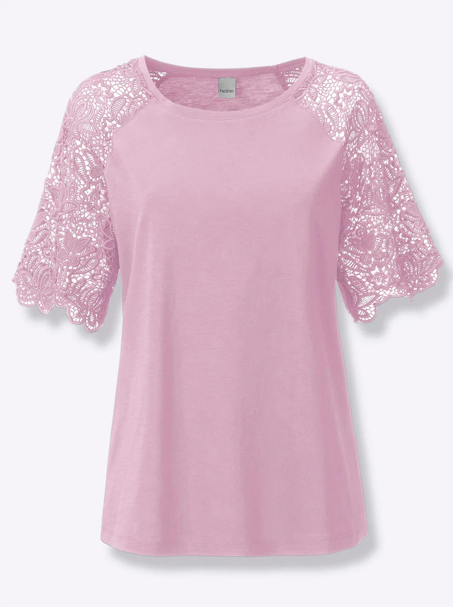heine Spitzenshirt »Shirt« 1 tlg.