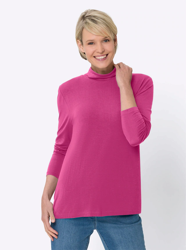 Classic Basics Stehkragenshirt »Stehkragen-Shirt« 1 Stk.