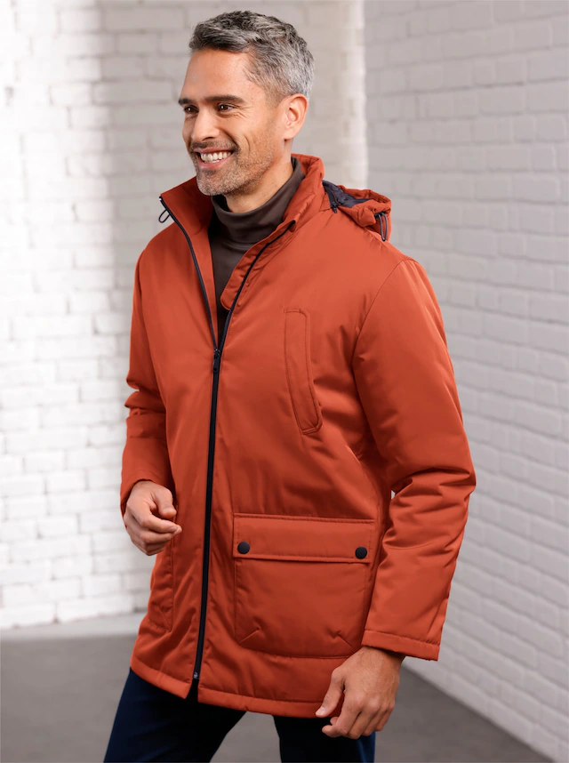 Classic Outdoorjacke mit Kapuze