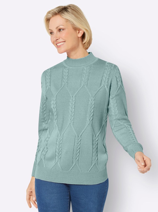 Classic Basics Strickpullover »Stehkragen-Pullover«