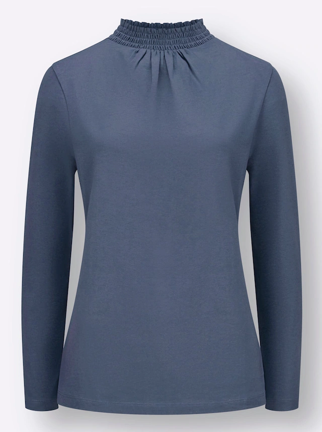 Classic Basics Stehkragenshirt »Stehkragen-Shirt« 1 Stk.