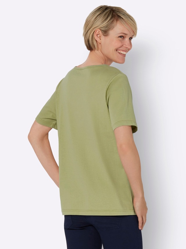 Classic Basics Kurzarmshirt »Rundhals-Shirt« 1 Stk.