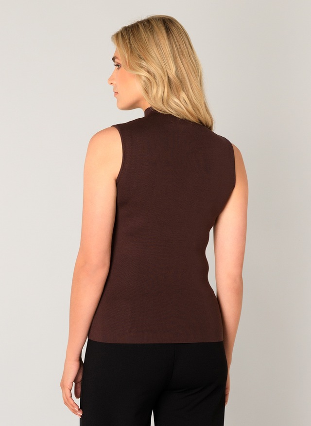 Base Level Tanktop »Yali« mit Stehkragen