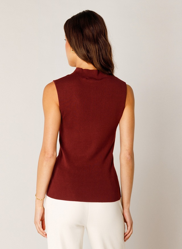Base Level Tanktop »Yali« mit Stehkragen