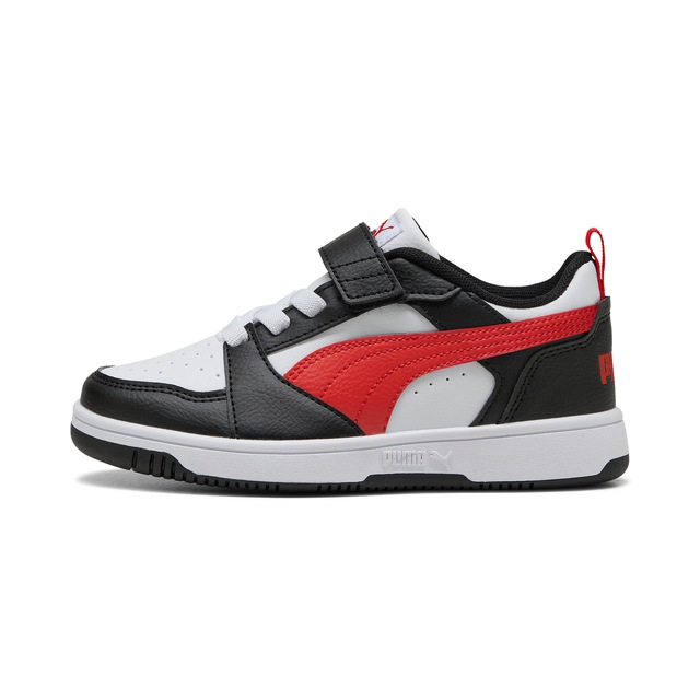 PUMA Sneaker »REBOUND V6 LO AC+ PS« knöchelhoher Schnitt, mit Klettverschluss, mit Gummilaufsohle