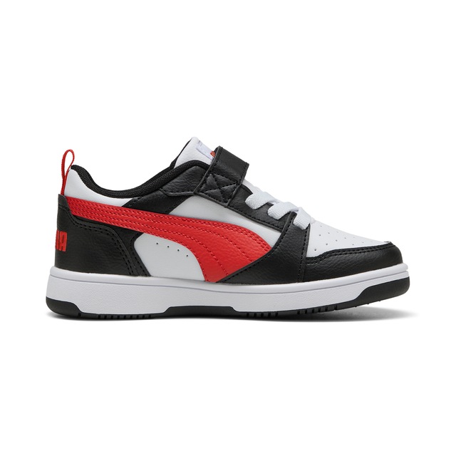 PUMA Sneaker »REBOUND V6 LO AC+ PS« knöchelhoher Schnitt, mit Klettverschluss, mit Gummilaufsohle