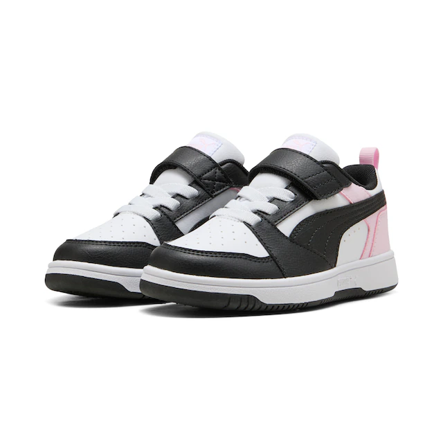 PUMA Sneaker »REBOUND V6 LO AC+ PS« knöchelhoher Schnitt, mit Klettverschluss, mit Gummilaufsohle