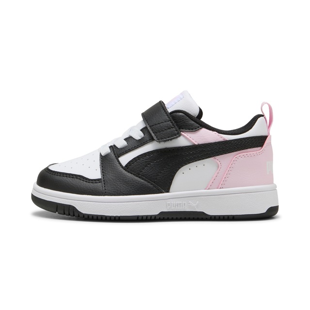PUMA Sneaker »REBOUND V6 LO AC+ PS« knöchelhoher Schnitt, mit Klettverschluss, mit Gummilaufsohle