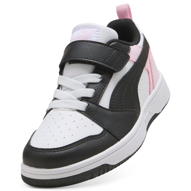 PUMA Sneaker »REBOUND V6 LO AC+ PS« knöchelhoher Schnitt, mit Klettverschluss, mit Gummilaufsohle