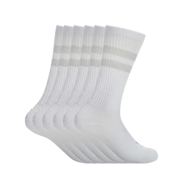 Under Armour® Tennissocken »UA Essential 6pk Crew« Packung, 6 Stk. tlg. mit Logostickerei, atmungsaktiv, elastische Passform