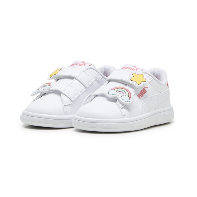 PUMA Sneaker »Smash 3.0 Badges Sneakers Mädchen«