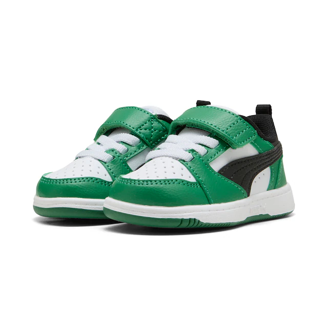 PUMA Sneaker »REBOUND V6 LO AC+ INF« mit Klettverschluss, weiche Einlegesohle, profilierte Gummilaufsohle