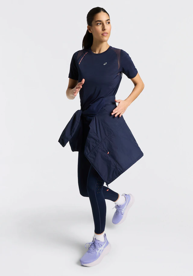 Asics Laufshirt »ROAD SS TOP« ACTIBREEZE™ Technologie, Atmungsaktiv, Reflektierend