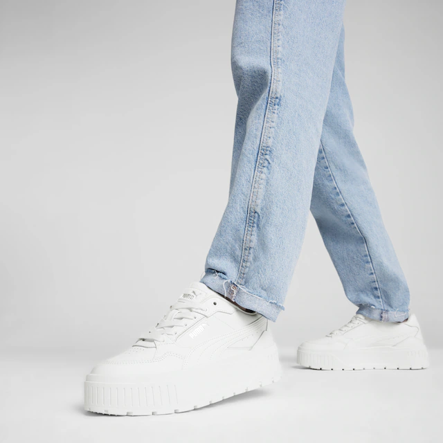 PUMA Sneaker »KARMEN II IDOL« für sportliche Anlässe, mit SoftFoam+ Einlegesohle, aus Leder
