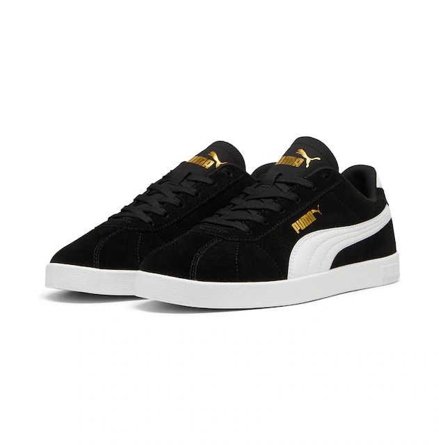 PUMA Sneaker »CLUB II« aus Leder, mit Schnürverschluss, mit profiliertem Laufsohlenprofil