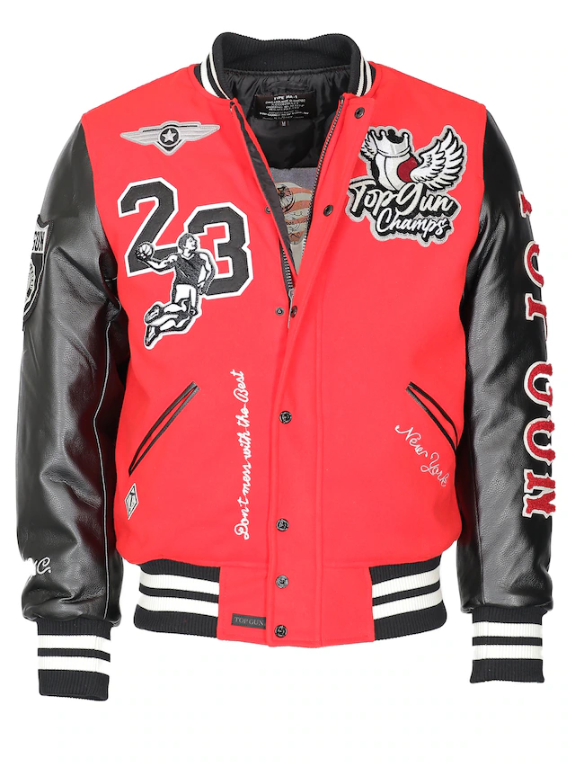 TOP GUN Collegejacke »TG23004«