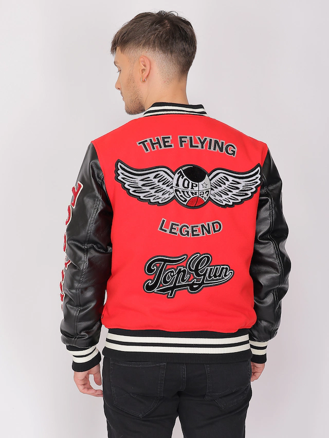 TOP GUN Collegejacke »TG23004«