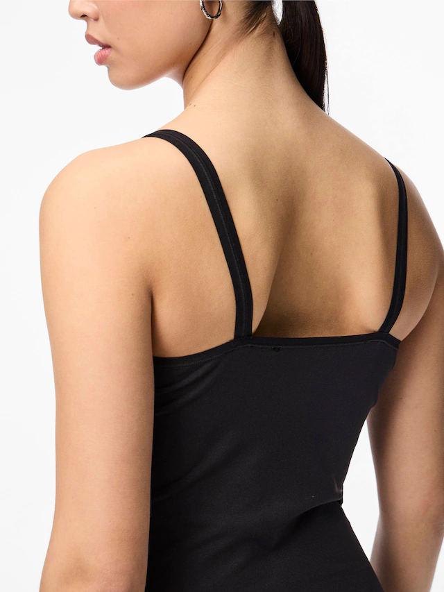 pieces Unterkleid »PCBALLROOM LONG SINGLET NOOS BC« mit Shaping-Effekt