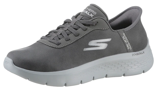 Skechers Slip-On Sneaker »GO WALK FLEX« Slipper, Freizeitschuh, Halbschuh mit Air-Cooled Memory Foam