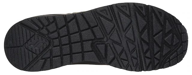 Skechers Sneaker »UNO-GOLDEN HEART« Freizeitschuh , Schnürschuh mit goldfarbenen Mylar-Stickereien