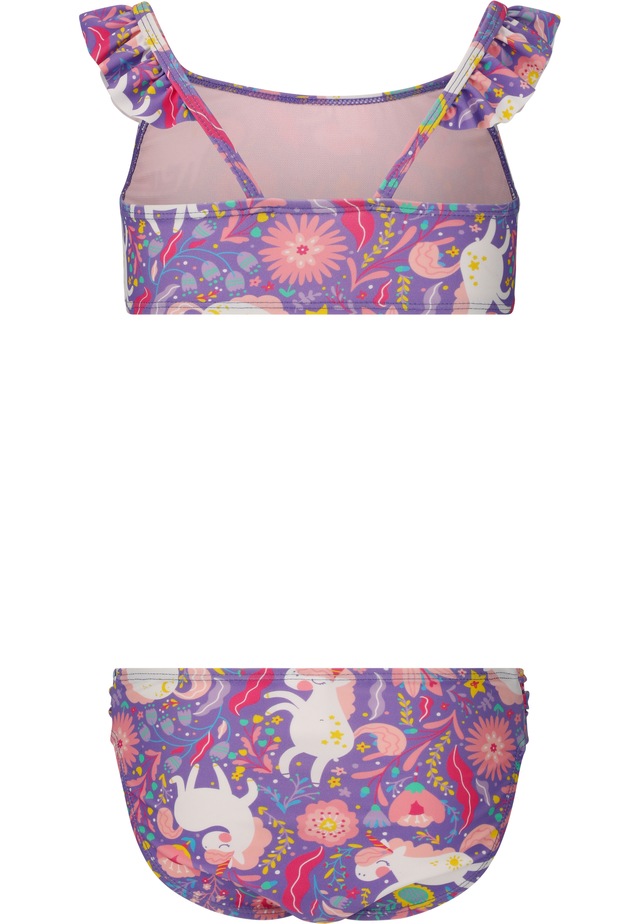 ZIGZAG Balconette-Bikini »Carly« Panty, 2 Stk. mit stylischem Rüschendetail