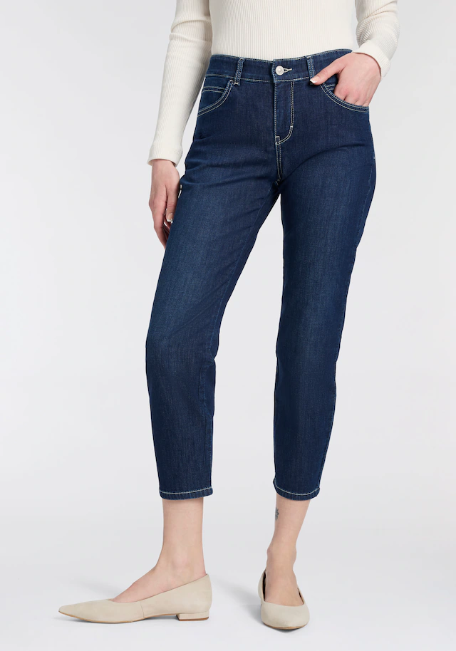 MAC Ankle-Jeans »Slim 7/8« Kontrastfarbene Nähte